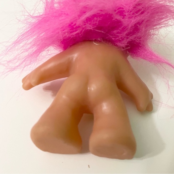 Vintage 1986 Baseball Dam Troll Bats Over Baseball Doll - Picture 15 of 16